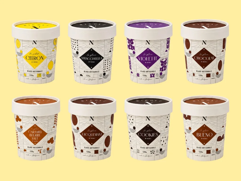 Pots de glace