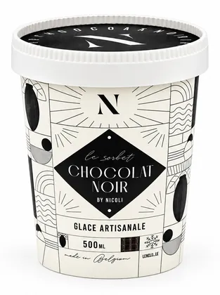 Pot 500 ml Chocolat noir