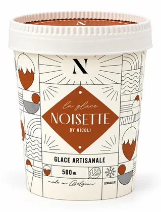Pot 500 ml Noisette